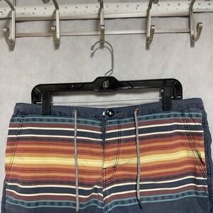 Katin Shorts Men 32 Blue Performance Active Board Swim Hybrid Hike Aztec Outdoor